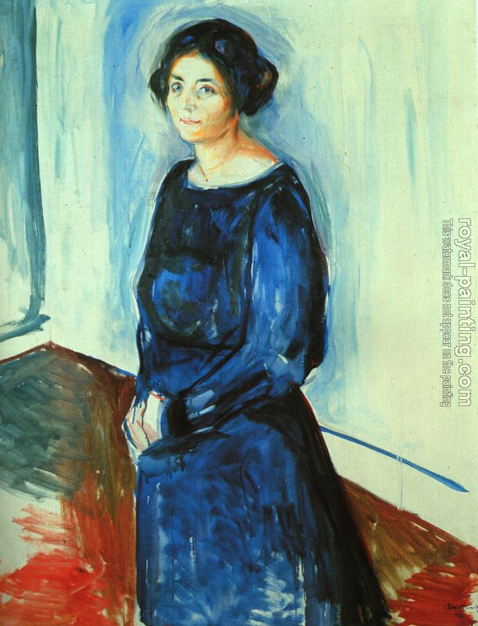 Edvard Munch : Woman in Blue